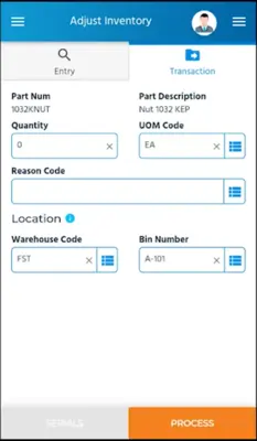 Epicor Kinetic Warehouse android App screenshot 0